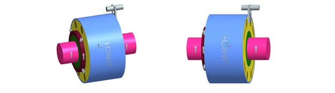 Through Bore Slip Rings Th Series Buy Slip Rings Rotary Union