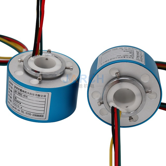 Through Bore Slip Rings Jsr Th Series Buy Slip Rings Rotary Union Rotary Joints Product